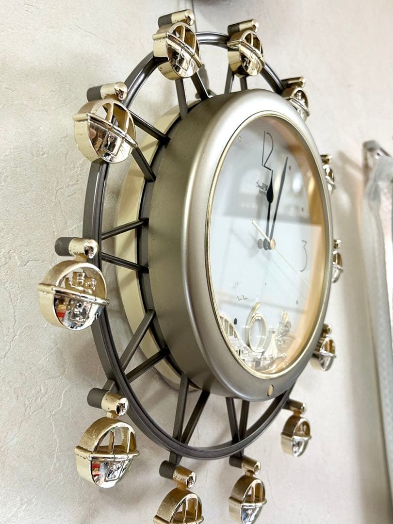 リズム時計　スモールワールドロマンス　からくり　カラクリ　4MH701 完動品