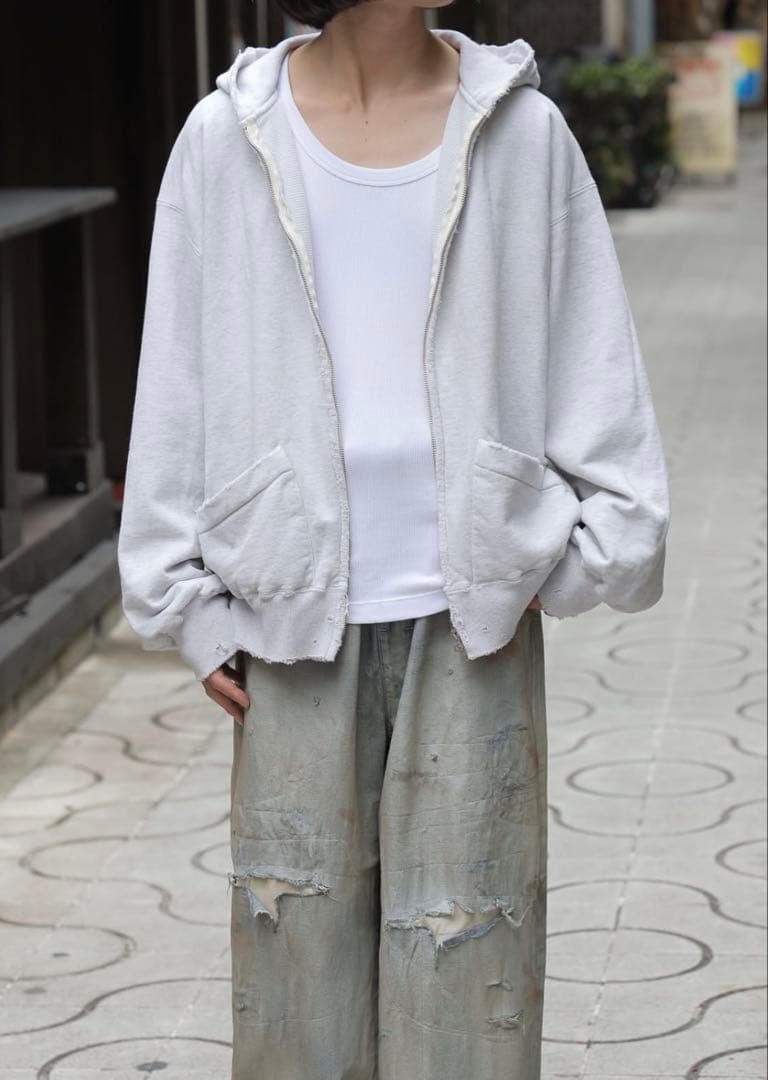 ancellm 25aw ZIP UP HOODIE サイズ2