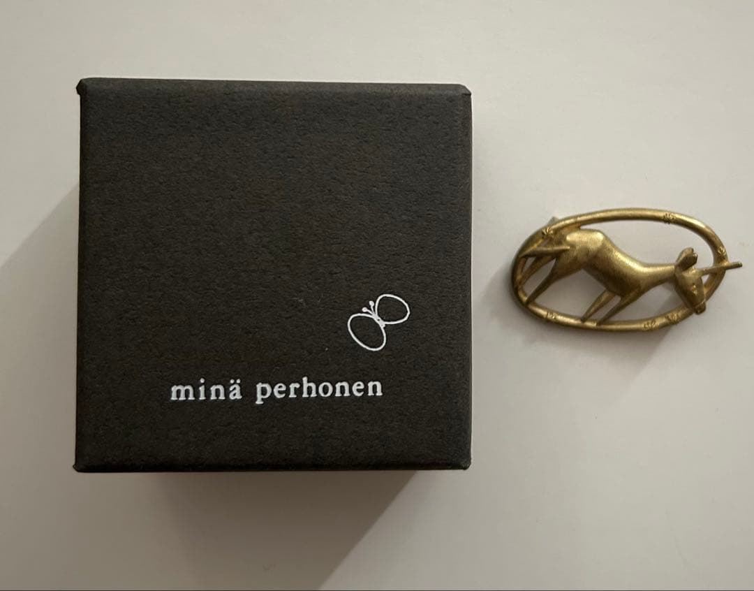 ★レア★ ミナペルホネン mina perhonen 正規品ブローチ　未使用