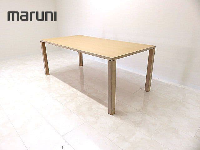 MARUNI /マルニ木工 「ｎ/エヌ」シリーズ W1800 ダイニングテーブル