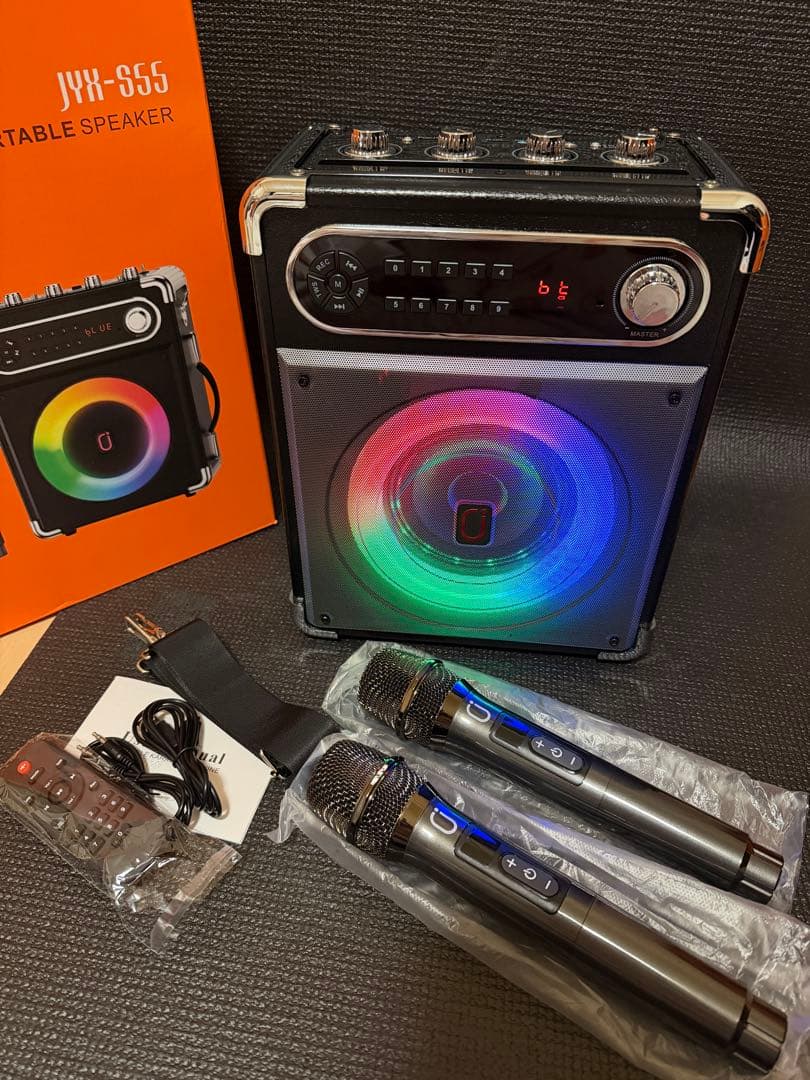 【年末セール】JYX スピーカーセット拡声器 Bluetooth 5.0対応