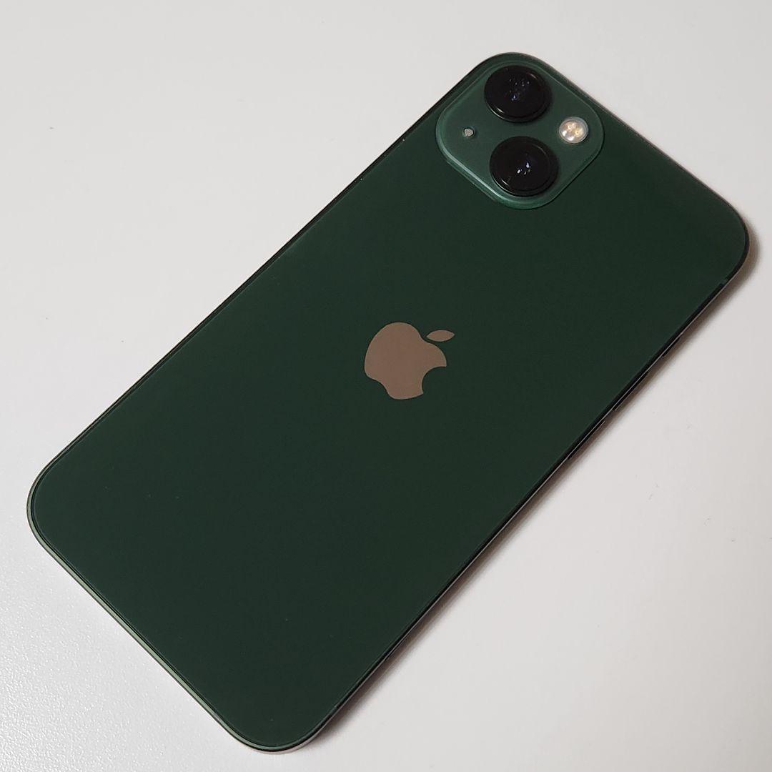 iPhone 13 128GB SIMフリー グリーン　バッテリー100%