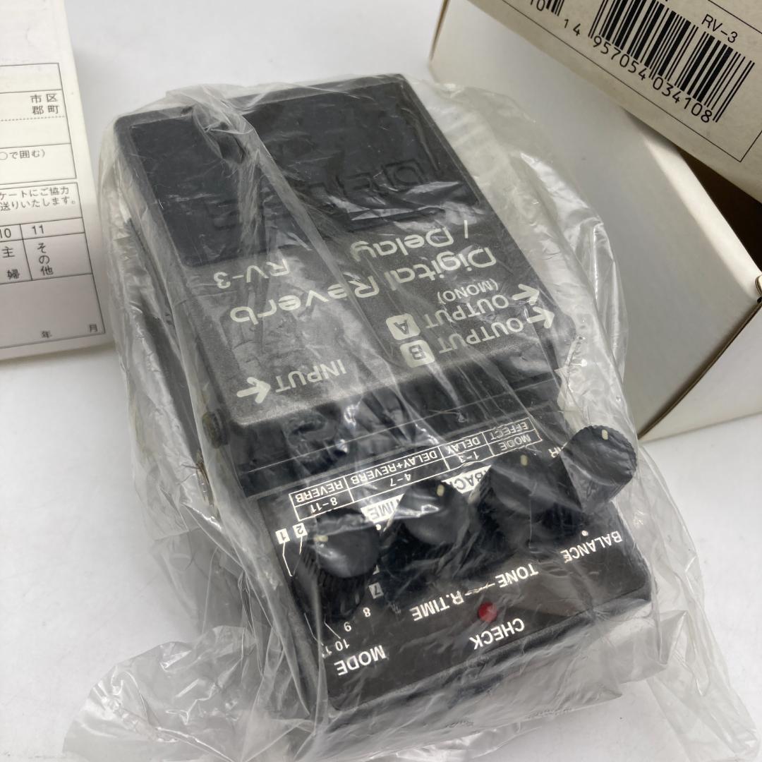 BOSS RV-3 デジタルリバーブ/ディレイ【中古】48250605G02S
