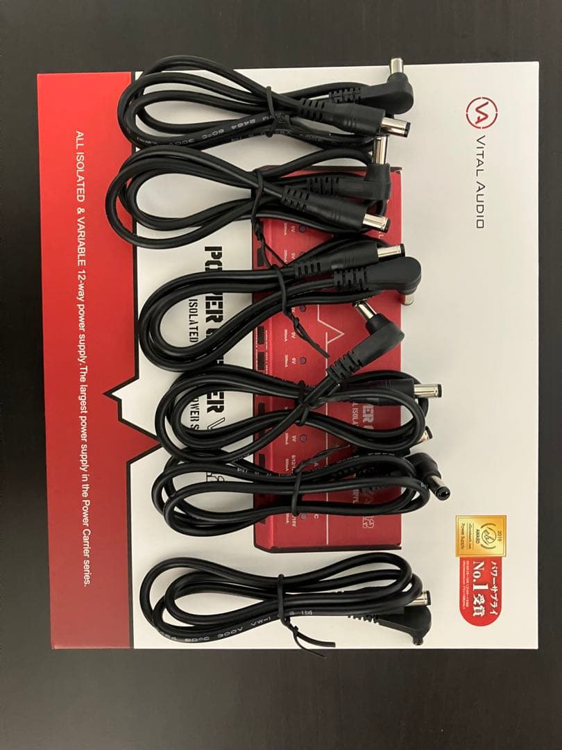 VITAL AUDIO POWER CARRIER VA-12 dcケーブル7本