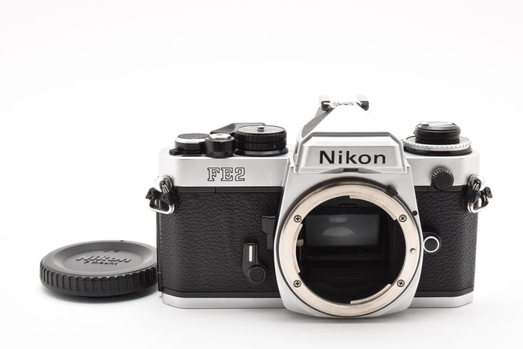 超美品 NIKON ニコン FE2 シルバー モルト新品交換済 M467