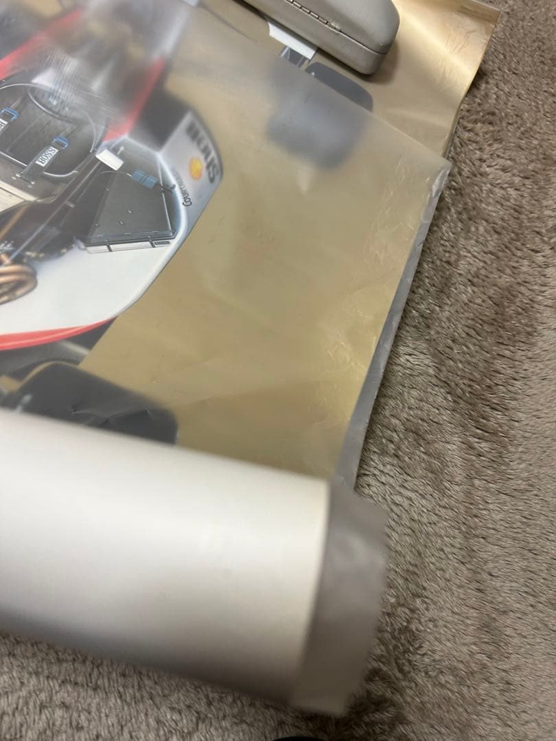 タミヤＦ１ マクラーレン ＭP４/ 大判 ポスター アイルトン セナ 日本GP