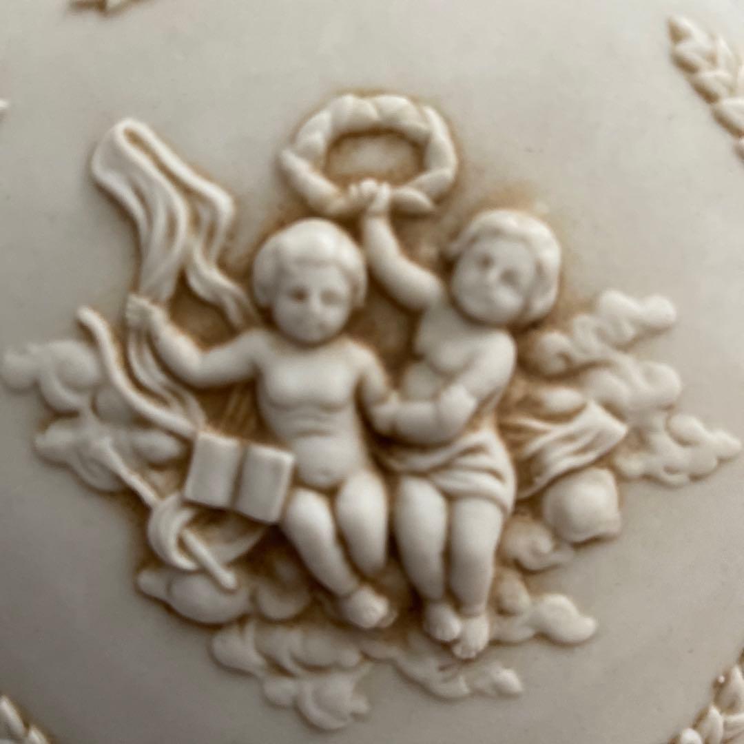 フランス　アンティーク　アクセサリーケース　宝石箱　天使