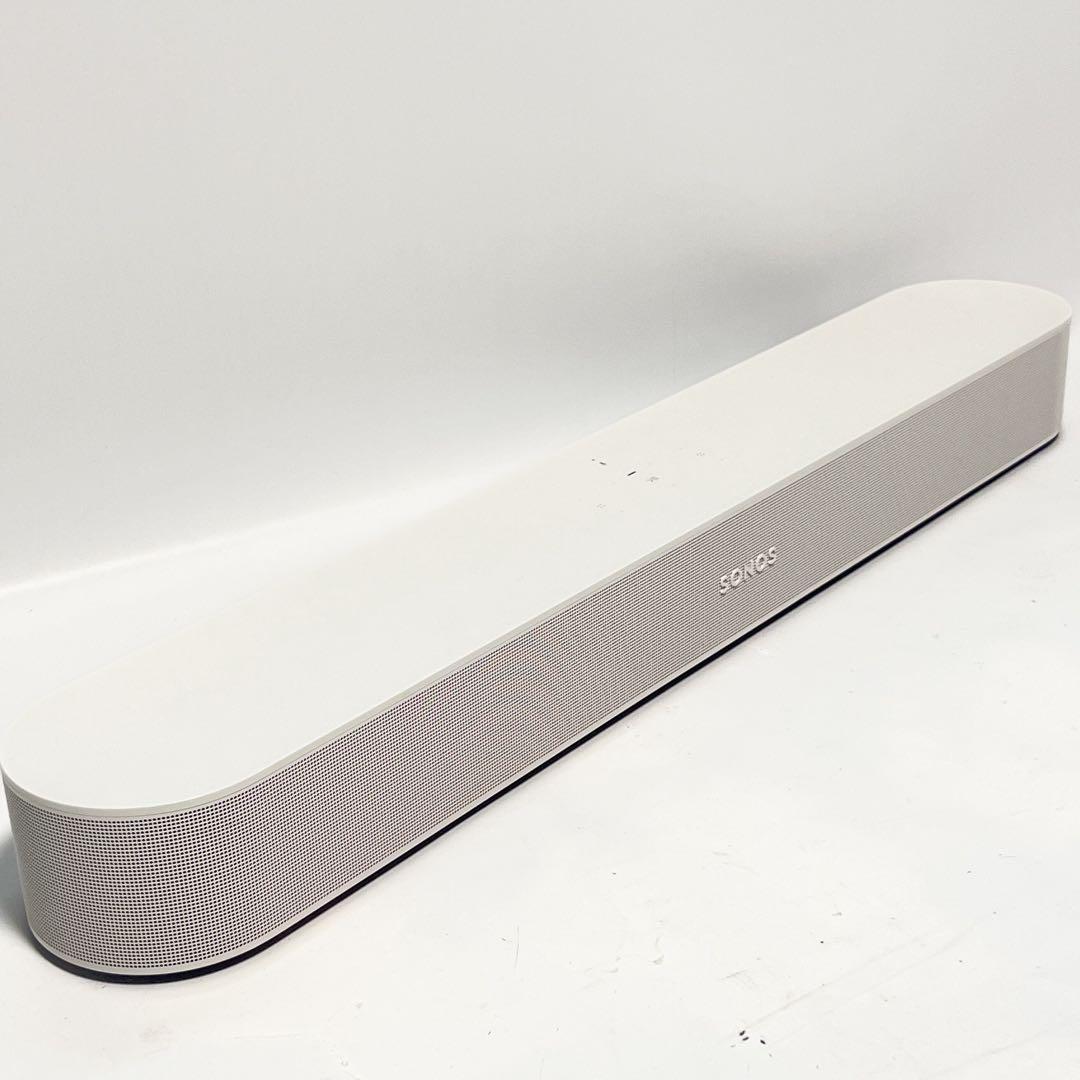 美品 Sonos サウンドバー SONOS Beam Gen2 S14 ホワイト