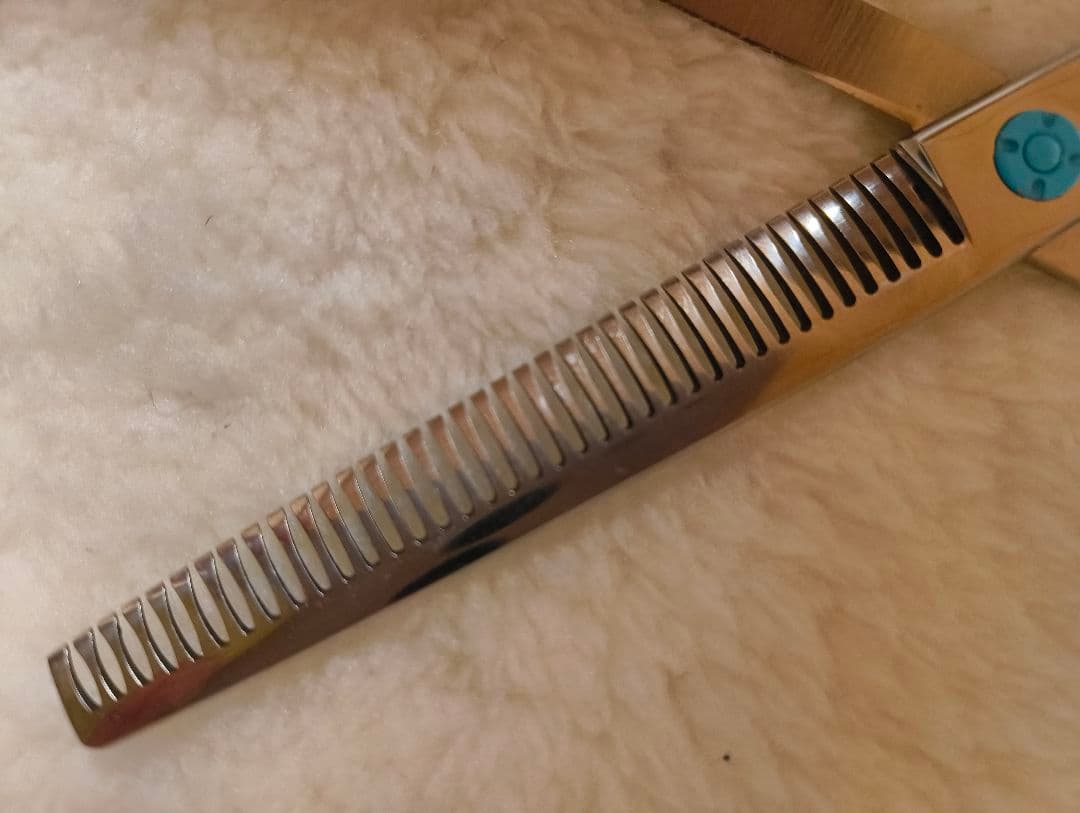 美品【BEARDS】ビアーズ カーブセニングシザー トリミングシザー 7インチ