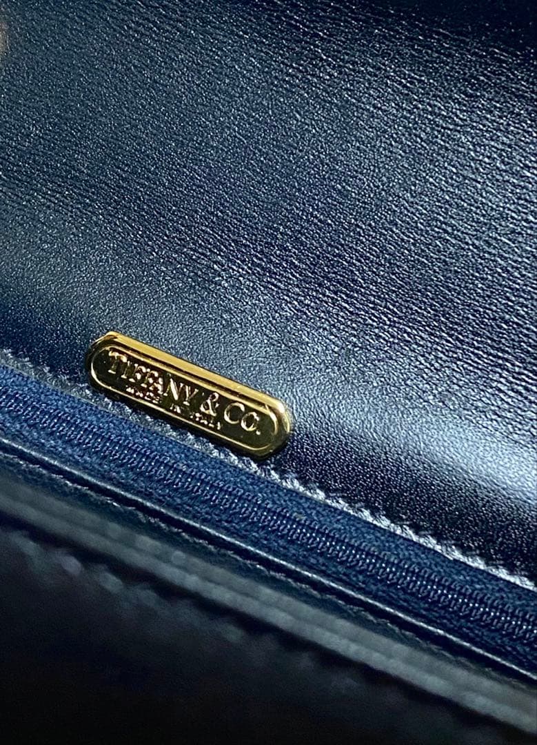 ティファニー　パーティーバッグ ゴールドチェーンつき