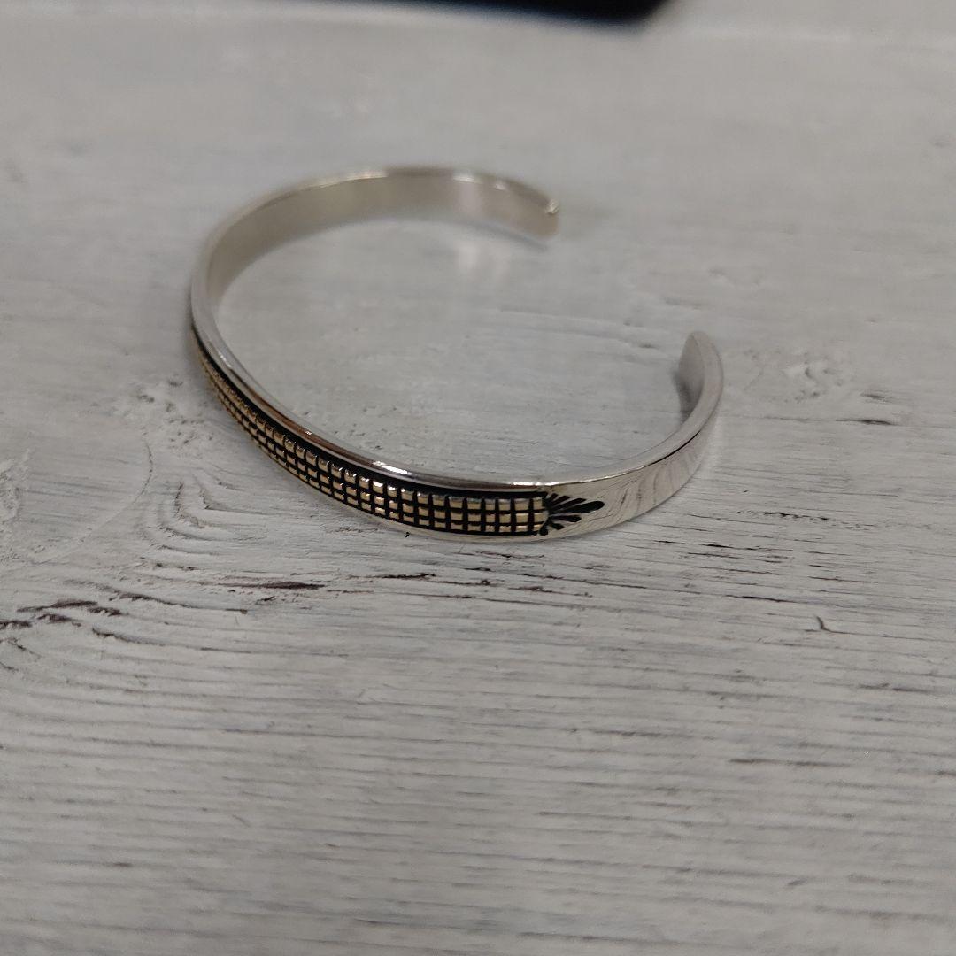 Bruce Morgan ナバホ 14Kゴールド コーンロー バングル