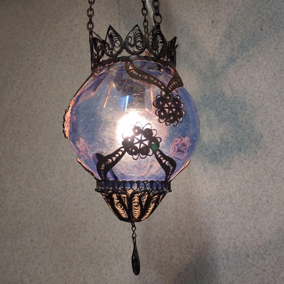 トルコランプ　ペンダントライト　アンティーク 希少　ヴィンテージ
