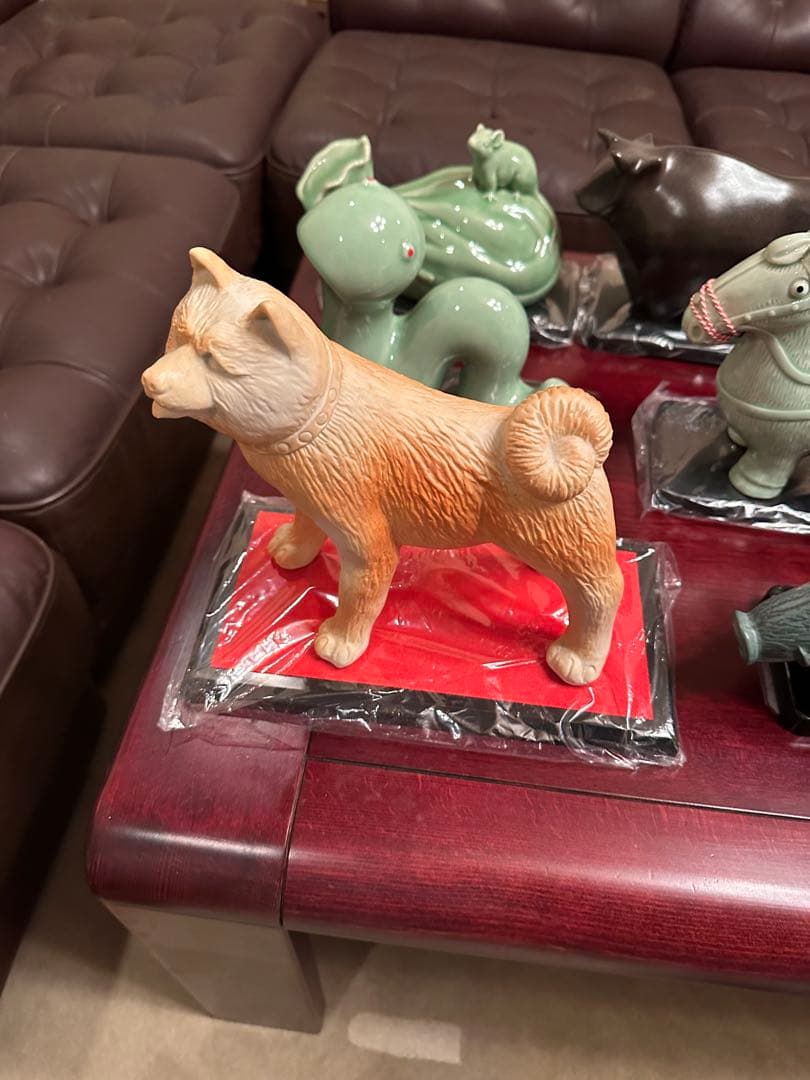 干支　陶器製　置物セット　フルセット