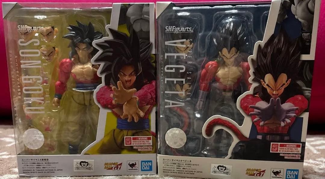 SHFiguarts スーパーサイヤ人4 孫悟空 & ベジータ