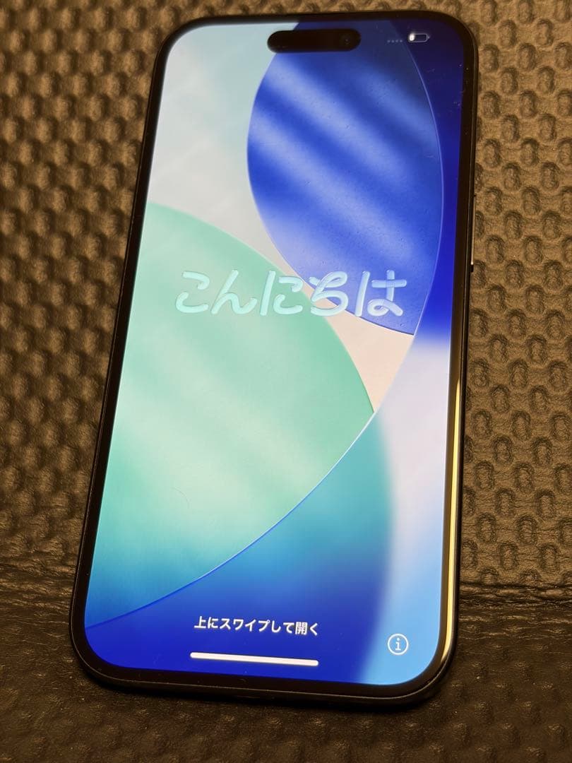 美品 最大容量90% Apple iPhone 15 ブラック 本体 128GB