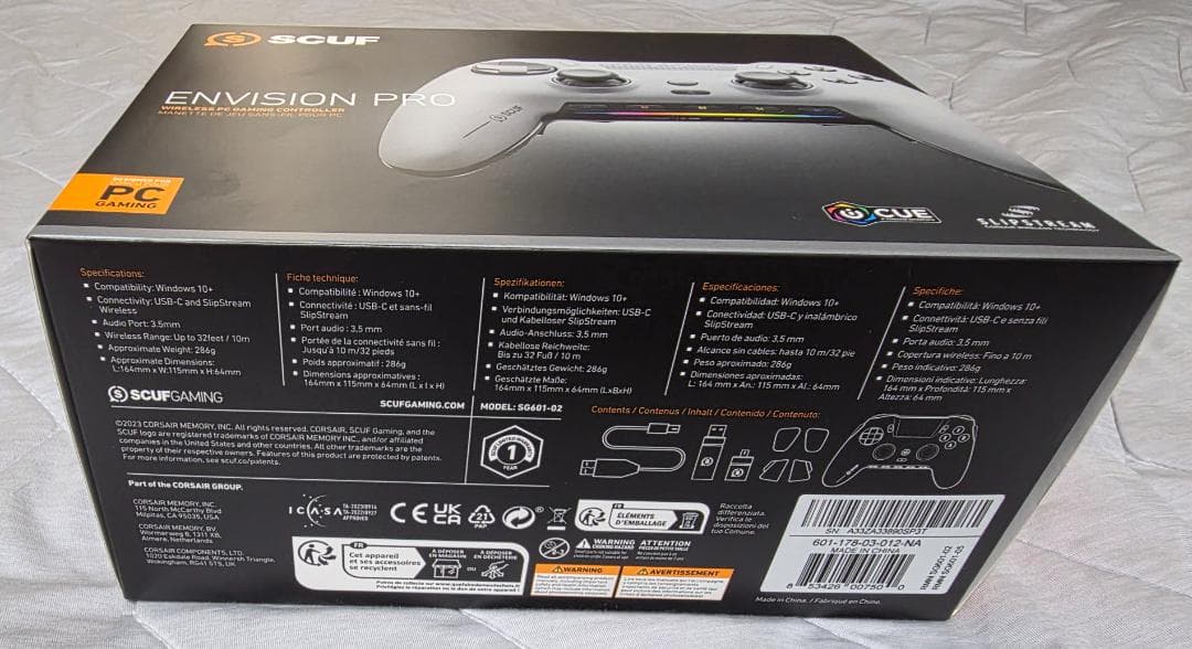 【新品未開封】SCUF Envision pro コントローラー　272