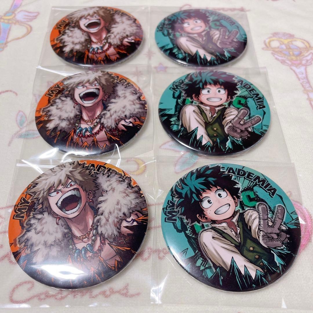 ヒロアカ 爆豪 緑谷 缶バッジ 缶バ 十傑