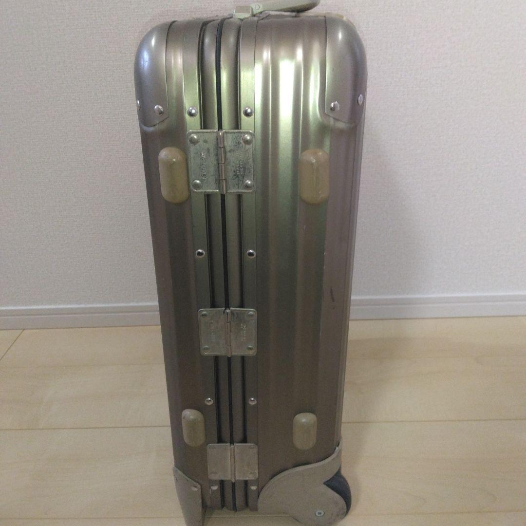【良品・廃盤】RIMOWA リモワTOPAS トパーズ　チタニウム　32L 2輪