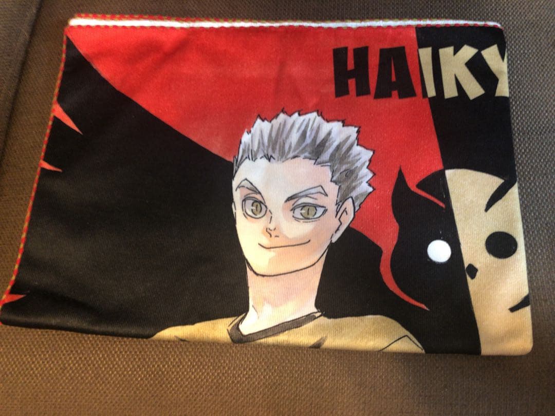 『ハイキュー!!』ビッグタオル　描き下ろし　黒尾&木兎　原画展東京　BX4