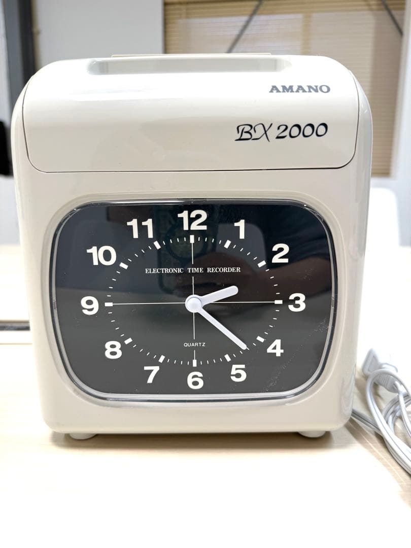 nao　AMANO BX2000 電子タイムレコーダー