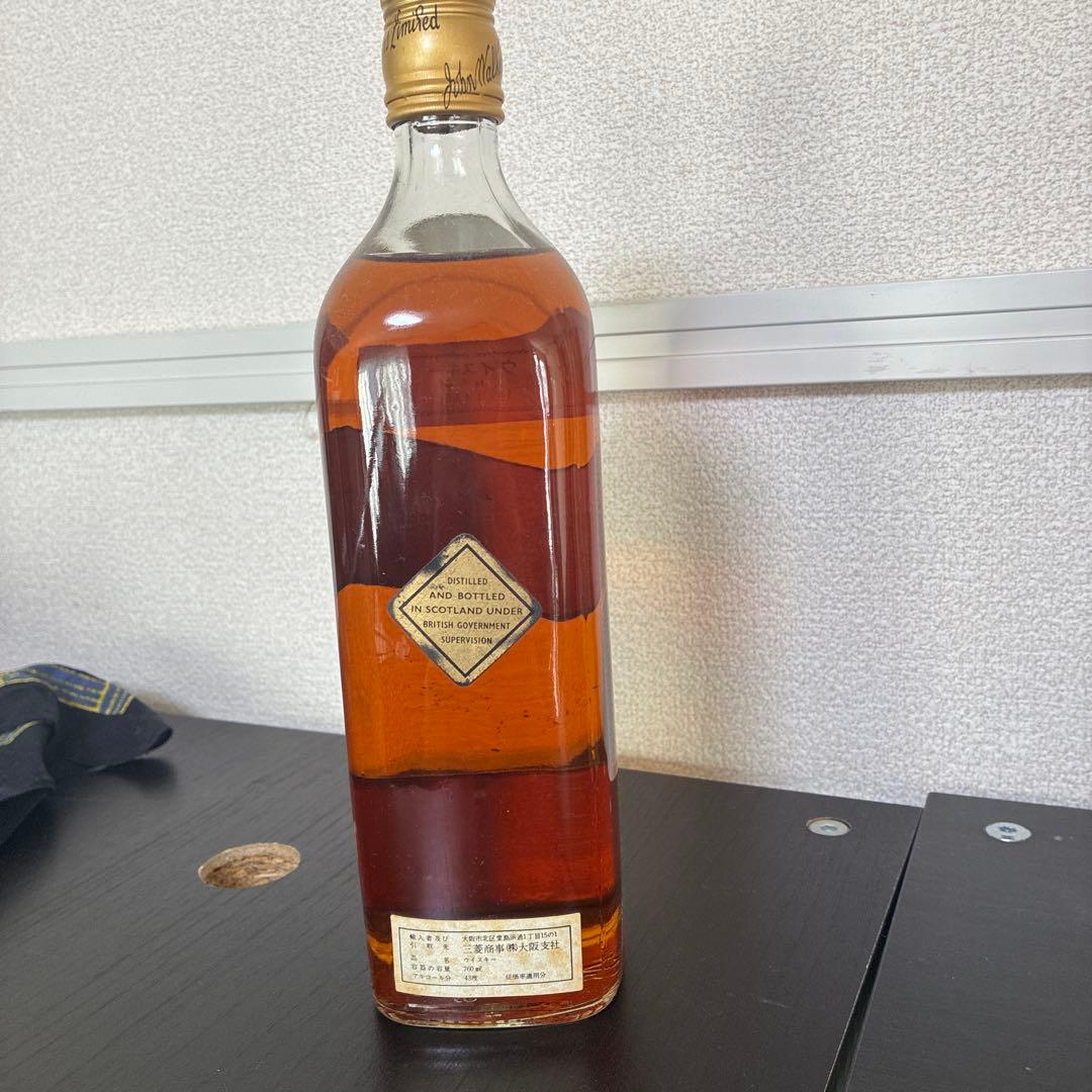 ジョニーウォーカー5本セット未開封