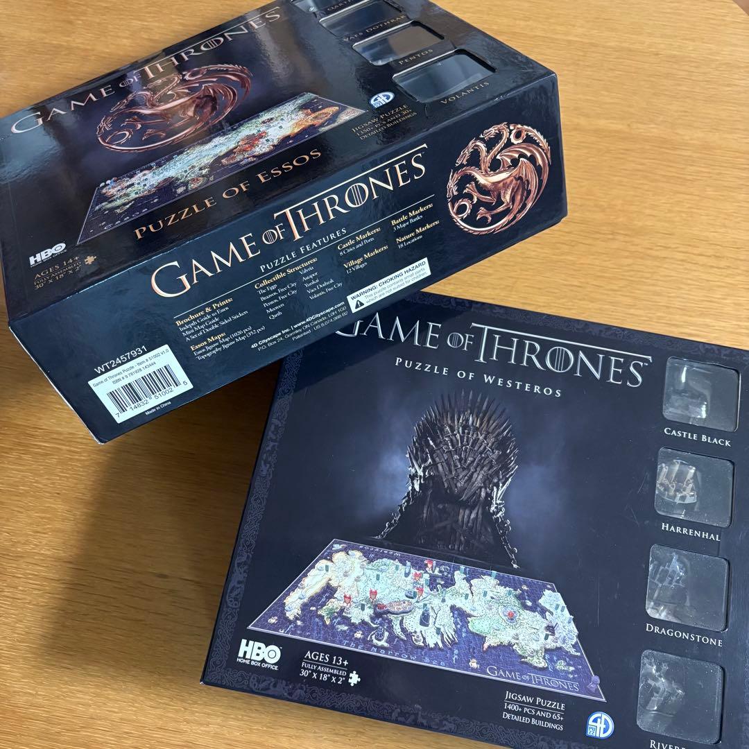 GAME OF THRONES パズル 2点セット