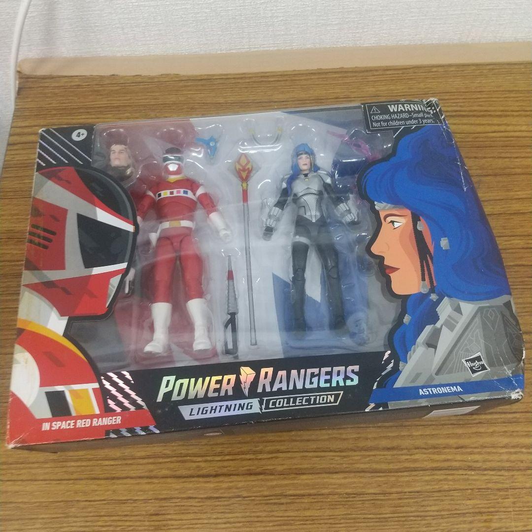 M*様 ６インチパワーレンジャー ライトニングコレクションスペースレッドvsアス