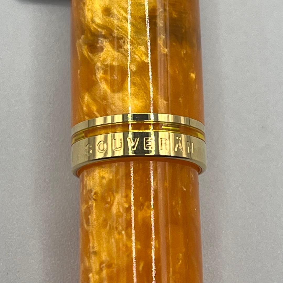 Pelikan ペリカン 万年筆 限定 スーベレーン M600 EF オレンジ