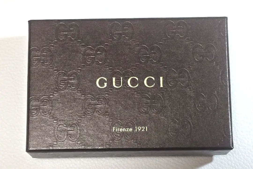 【新品級】GUCCI グッチ シューホーン 靴べら 折畳み　レザーケース　ＧＧ柄