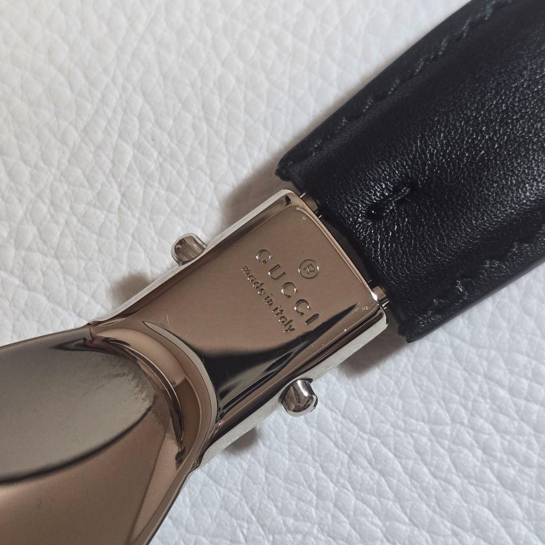 【新品級】GUCCI グッチ シューホーン 靴べら 折畳み　レザーケース　ＧＧ柄