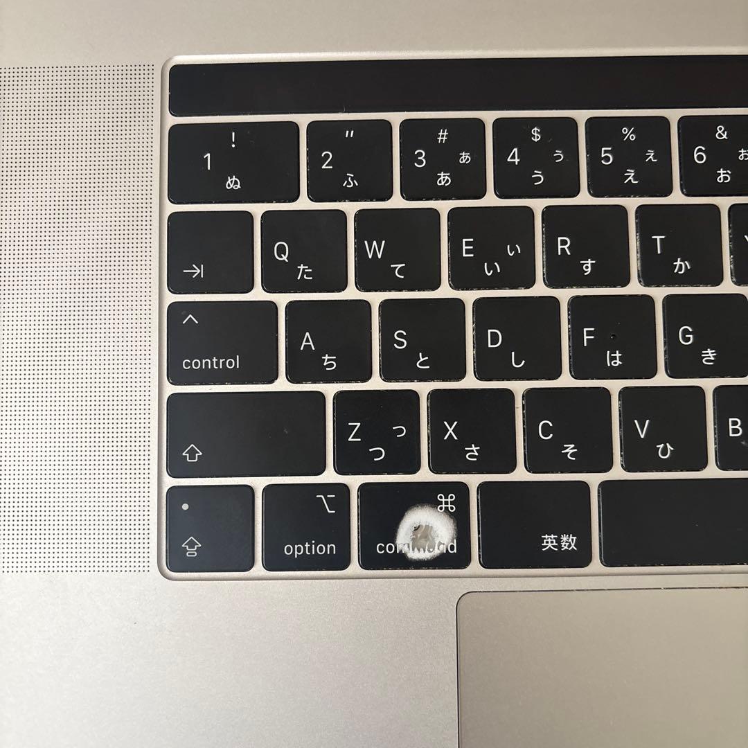 【ジャンク】2018 MacBookPro 15インチ 16GB/256GB