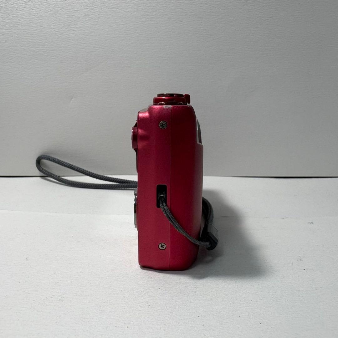 【美品】OLYMPUS VR-37 オリンパス レッド 赤 デジタルカメラ