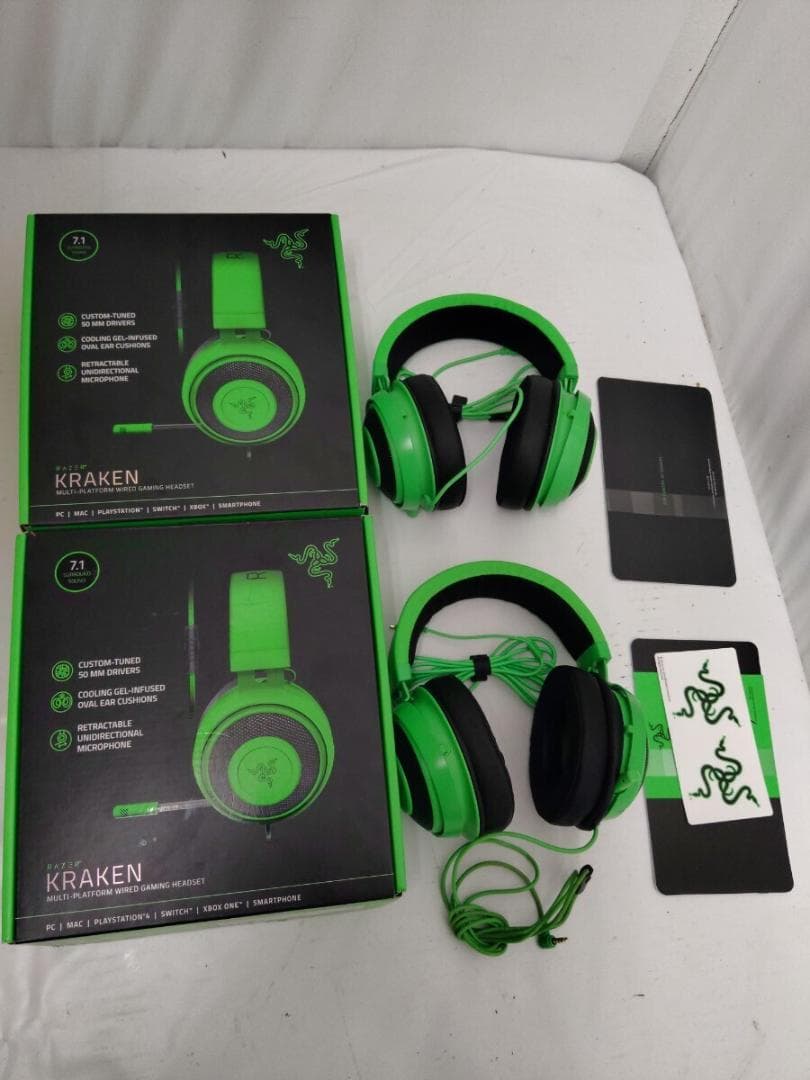 Razer ゲーミングヘッドセット 6点セット