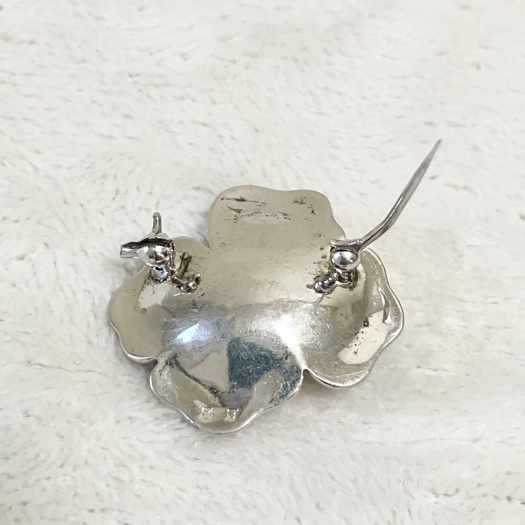 ★美品★ミキモト　パールブローチ　フラワー　お花　あこや真珠　シルバー　5粒