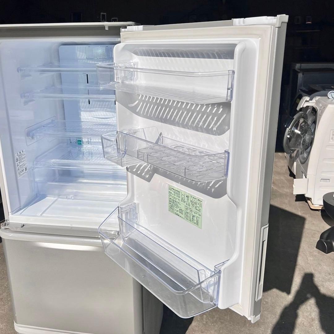 設置まで✨ SHARP どっちもドア冷蔵庫 350L 2021年製