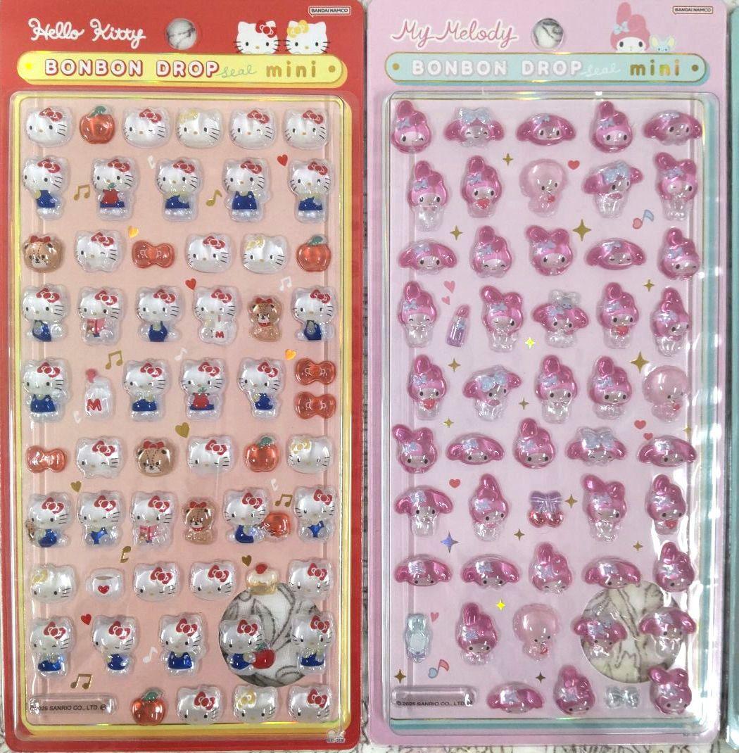 新品未開封 ボンボンドロップシール ウォーターインシール サンリオ mini
