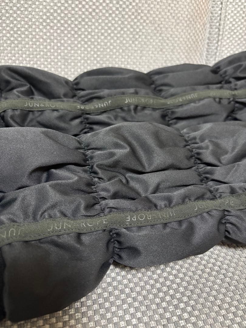 【美品】ジュンアンドロペ　レディースゴルフ　ブラックレッグウォーマー 黒