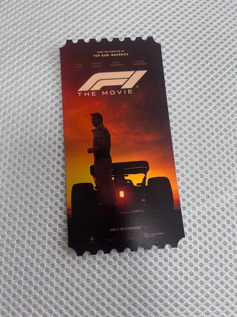 ブレッドトレイン　F1 the movieブラッドピット 海外映画特典　韓国限定