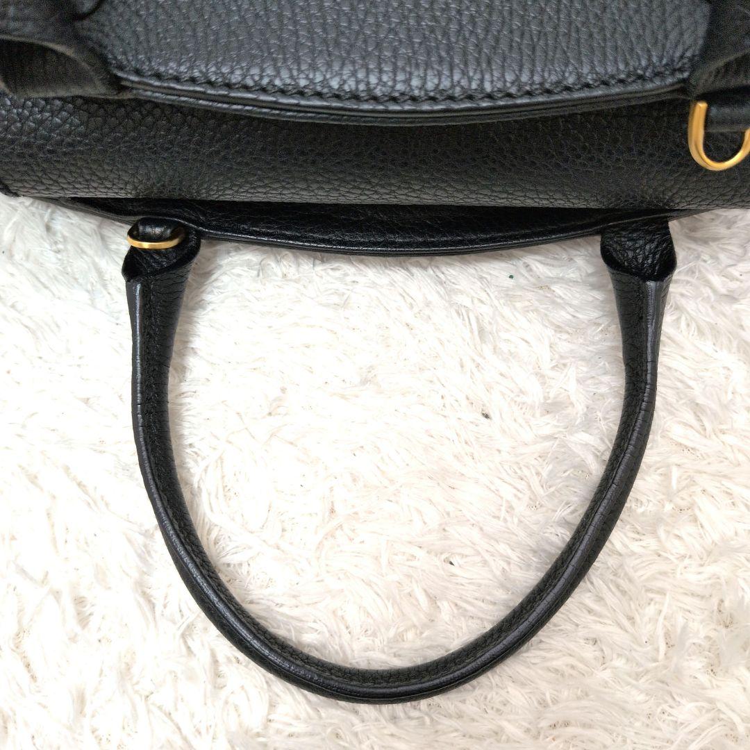 【定価15万 激レア 極美品】マウロゴヴェルナ　ボルサ5538　2WAY　シボ革