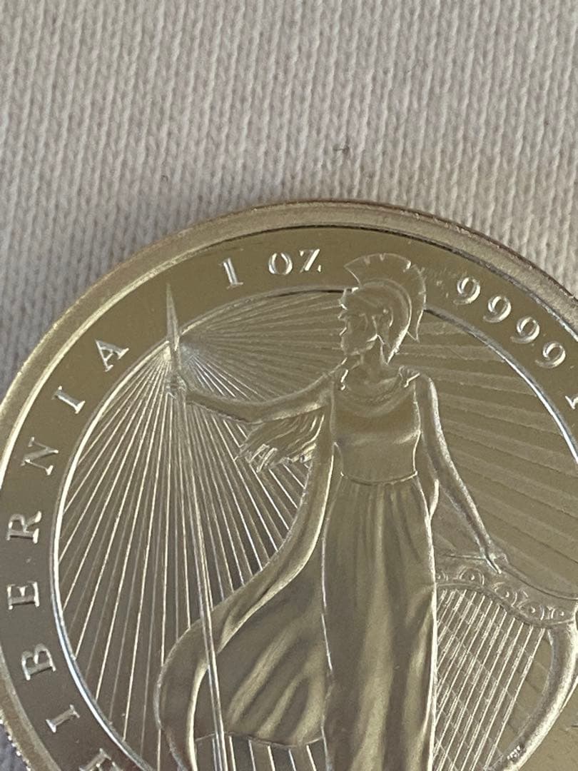 英国ロイヤルミント発行 ブリタニア銀貨 2023年 1oz 純銀 .999