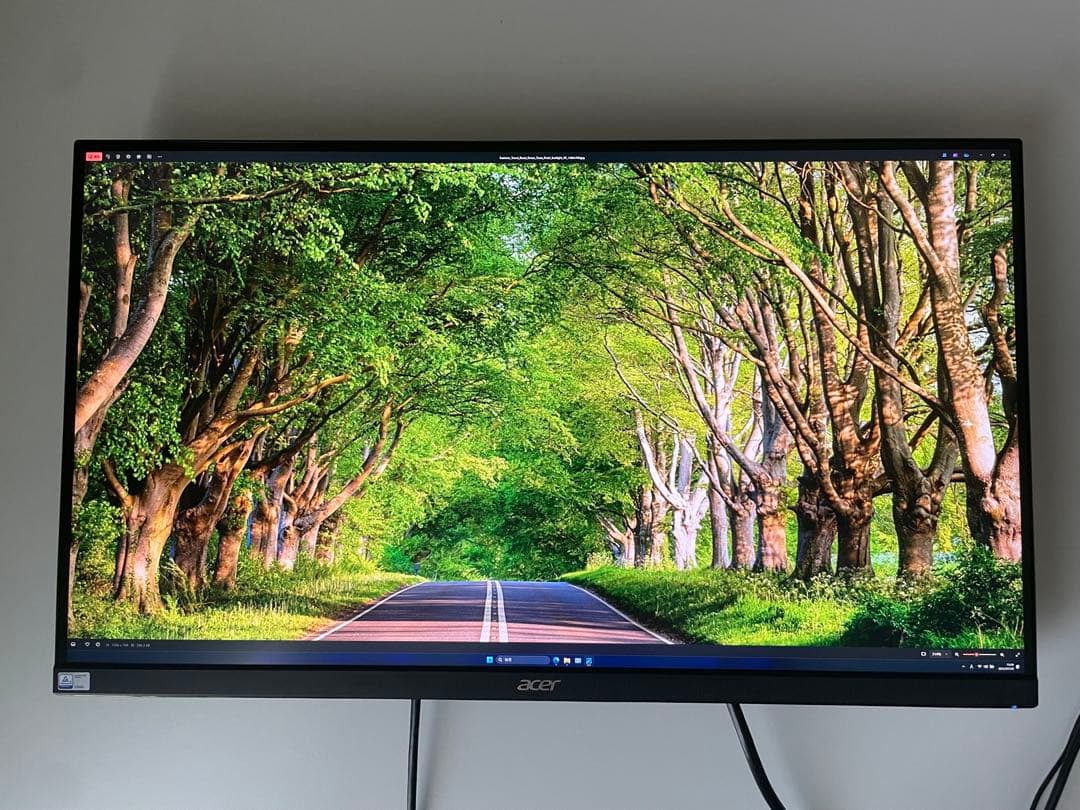 【美品】4K 28インチ acer NITRO VG280Kbmiipx