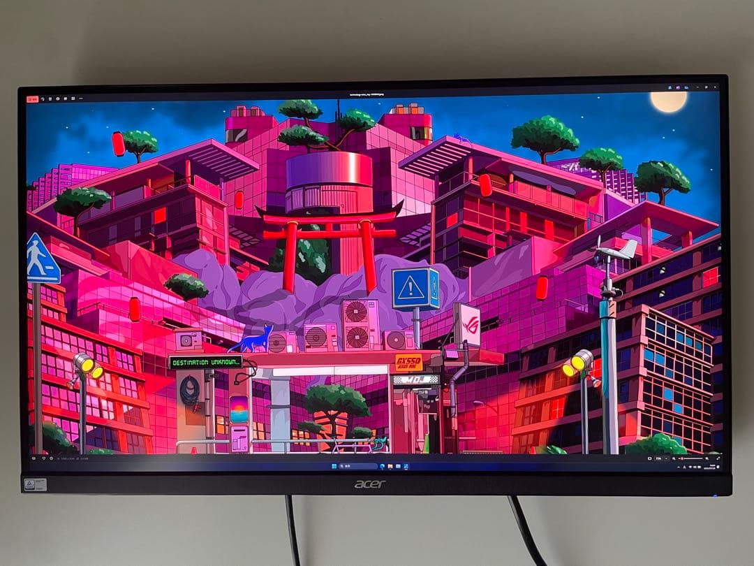 【美品】4K 28インチ acer NITRO VG280Kbmiipx