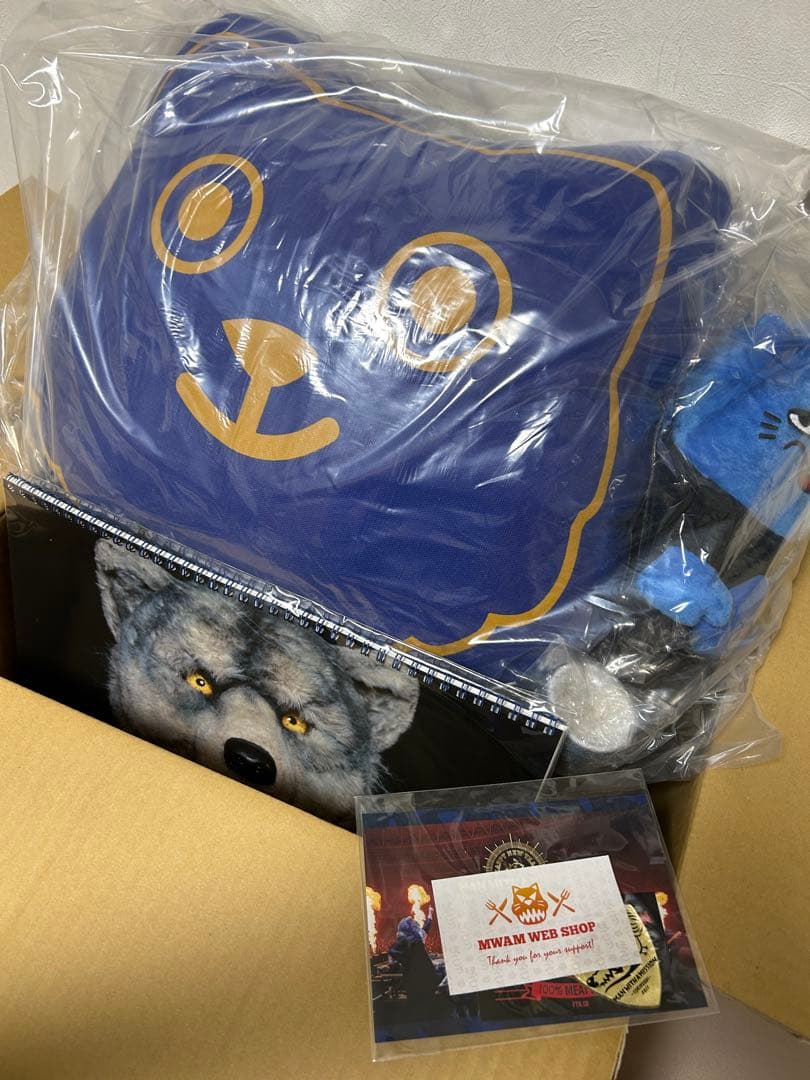 未開封 MAN WITH A MISSIONマンウィズ 福袋 カミカゼ 2017