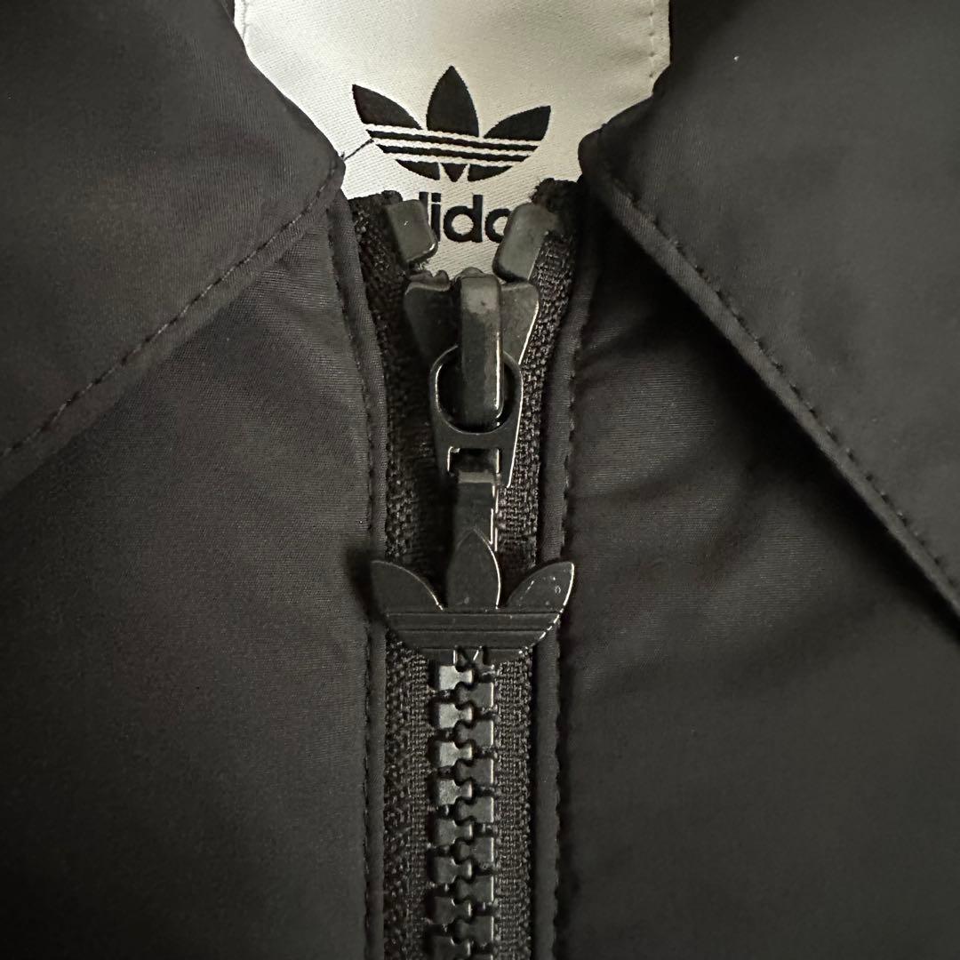 R*7様 希少　アディダス　ボンバージャケット　ナイロン　コーデュロイ　刺繍　ブ