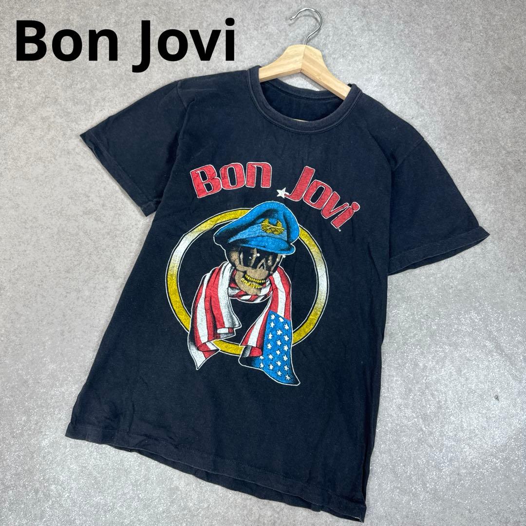 希少 80s ヴィンテージ バンドTシャツ Bon Jovi 当時物 日本製