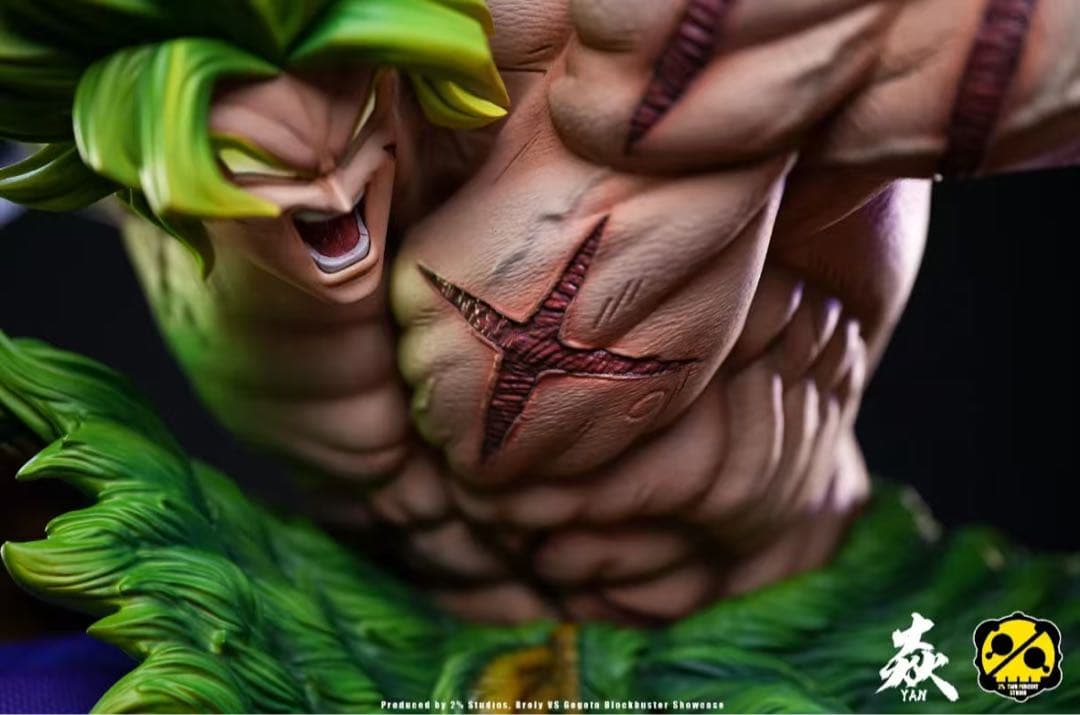 ドラゴンボール ブロリー ガレキ ガレージキット スタチュー X③⑨