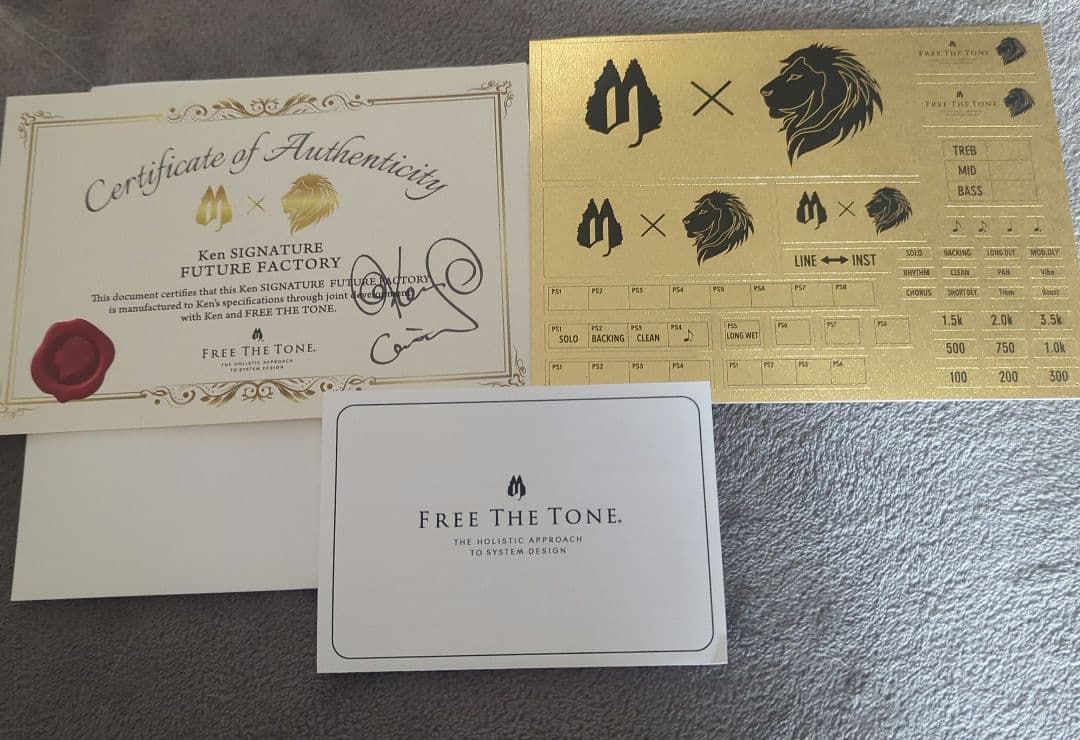FREE THE TONE FF-1Y-K Future Factory 箱無し