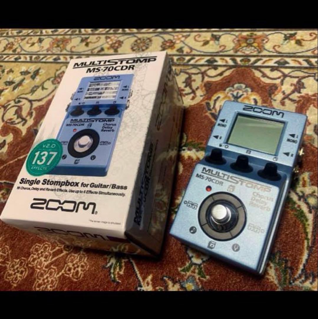 zoom ms-70cdr マルチストンプ