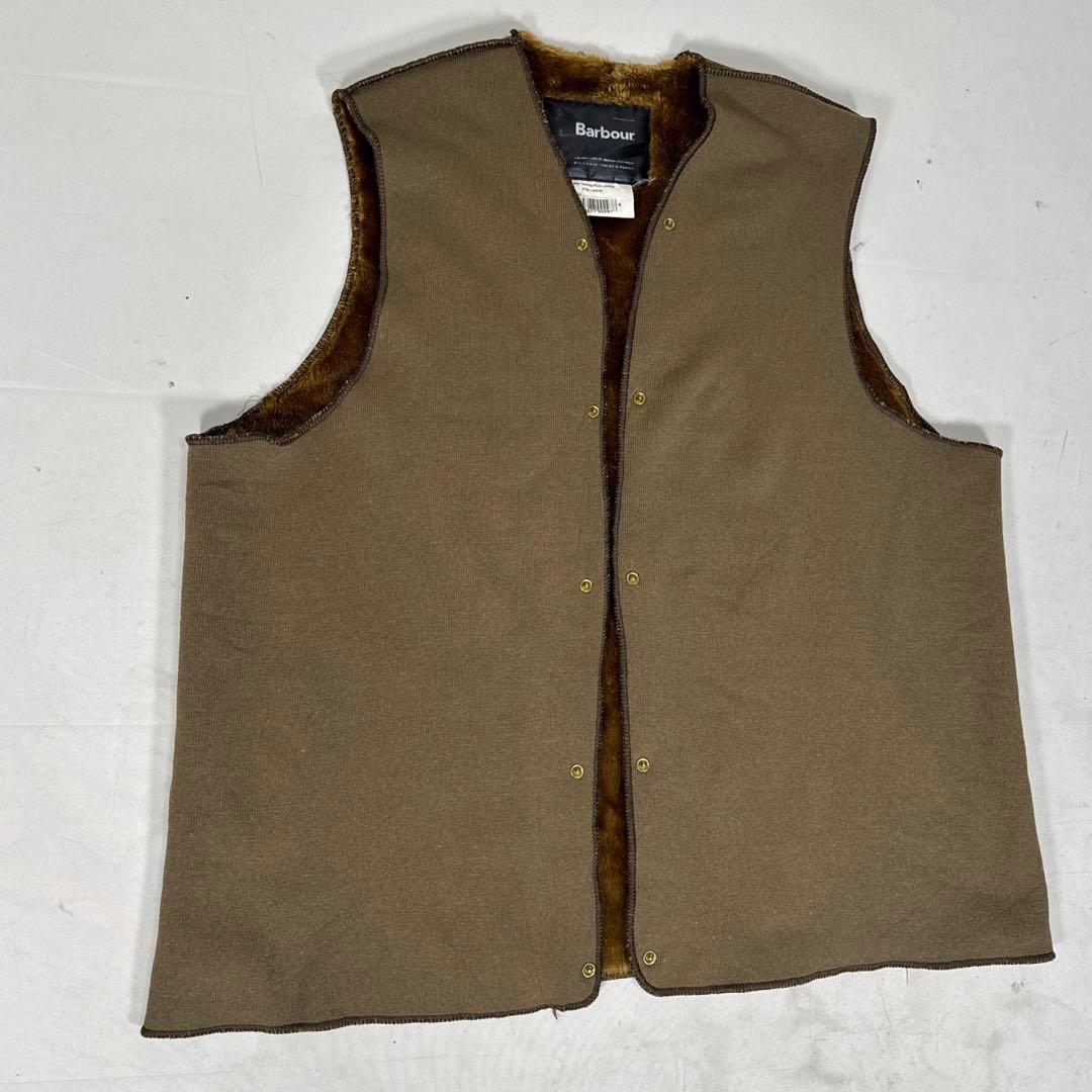 美品「48」バブアー☆3クラウン/ブラウン☆ファーライナー★ライナー/ライニング