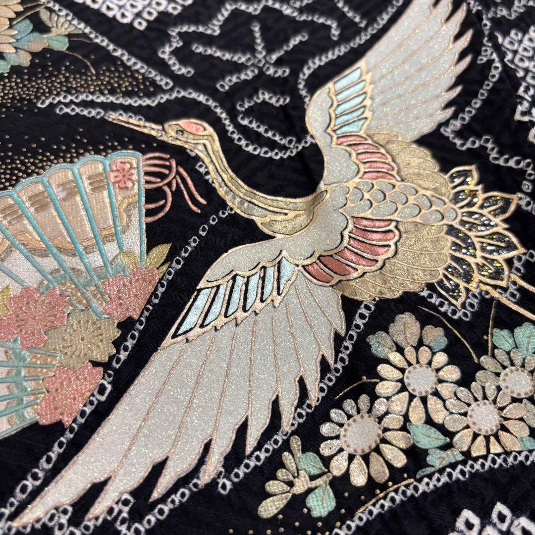 サラ　AK-7092 AK-6983 振袖 モノトーン 総絞り 箔押しの